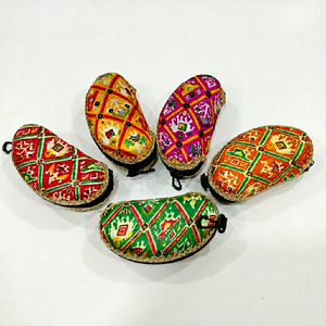 Luxury Handmade Patola Print Sunglasses Cover Ethnic Eyewear Case Soft Protective Spectacle Pouch Traditional Fabric Glass - Product Image 1