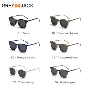 Lunettes de soleil magnétiques Greyjack, monture TR90, verres TAC, anti-lumière bleue, design unisexe à monture intégrale - Product Image 5