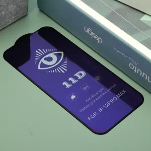 High Quality Anti-Blue screen protector for Samsung A14 Tempered Glass Accessories FULL GLUE Mica de Cristal para Celular