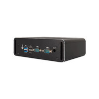 Mini PC Linux Router PC 4 LAN N100 Mendukung Chip Jaringan 1G 2.5G Mendukung Firewall PfSense Micro PC RAM 16G SSD 128G