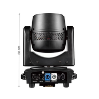 280W DMX512 LED Moving Head Light ZY-MiniB740 Spot Beam Wash für DJ Club Konzert Event