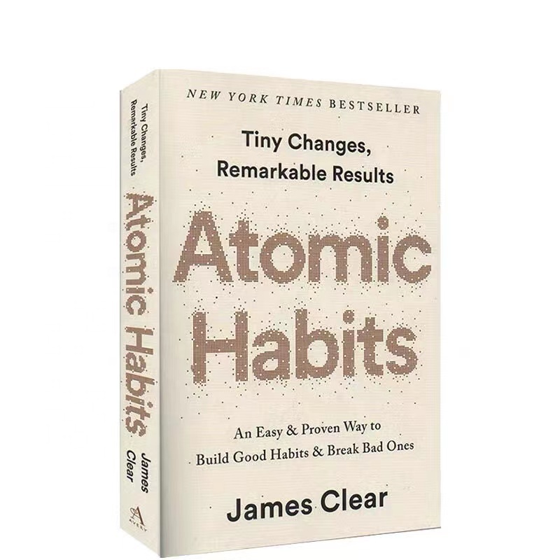 Nouveau stock inspiration en gros Habitudes atomiques livre de lecture de roman best-seller pour adultes