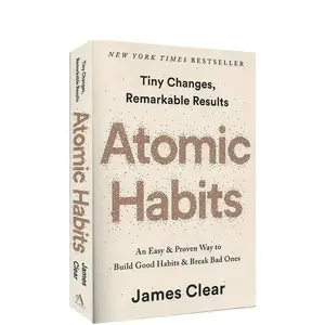 New stock wholesale inspiration Atomic habits best-selling novel reading book for adults