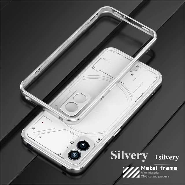 Metal Frame, Shockproof, Luxury Case for Nothing Phone 2 3 , Made with Aviation Aluminum, Direct Supply