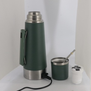 Novedad 2025 SHUANGLI Termo Eléctrico de Acero Inoxidable con Doble Pared de 1200 ml, Éxito de Ventas al Por Mayor con Logotipo Grabado Personalizado - Product Image 4