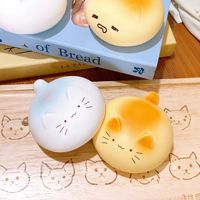 Jouet Squishy Hachimi Cat Dumpling à Rebond Lent, Super Doux et Hydratant au Toucher, Jouet Anti-Stress