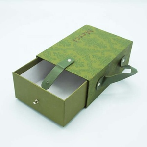 wholesale rigid paper sliding gift drawer packing box
