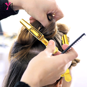 Pinza de cocodrilo dorada para peluquería, para secciones de cabello, al por mayor 2026 - Product Image 6