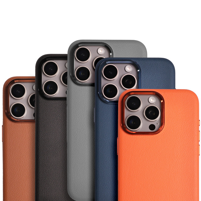 Luxury Magnetic Ring Crossbody Vegan Shockproof Leather Phone Case with Hot Stamping for 12 TPU Plating