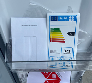 Réfrigérateur à double porte de grande capacité 550L, congélateur à fréquence variable, réfrigérateur sans givre à refroidissement par air, réfrigérateur intelligent - HX - Product Image 5