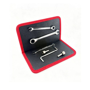 Ensemble de tapis d'atelier souples à aimants en ferrite puissants, plateau de mécanicien pour réparation automobile et atelier de garage, rouge et noir, 3 pièces - Product Image 1