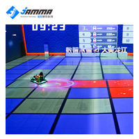 Juegos de coches inmersivos Mario Kart Vr Simulador de carreras Realidad virtual Proyector interactivo Juego Go Kart Racing Circle Bumper Cars