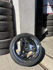 Cerchi Forgiati Concavi Cromati a 3 Razze da 17 Pollici JDM 4x100 5x150 5x114.3 per Toyota 86 Gr86 A80 Mr2 Spyder Soarer e Honda Prelude - Product Image 2
