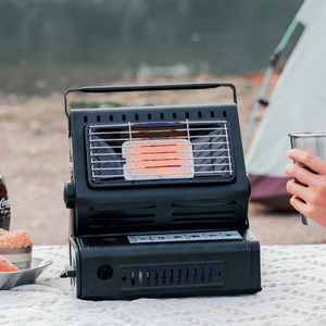 <span class=keywords><strong>Kingpool</strong></span> Lò Sưởi Cắm Trại Ngoài Trời Butan 2 Trong 1 Lò Sưởi Lều Cắm Trại Đi Bộ Đường Dài Khí Propan Sinh Tồn Hai Nhiên Liệu Gấp Gọn Tiện Dụng - Product Image 4