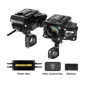 Luz LED Auxiliar Inteligente AlienRider M901 de Alta Sensibilidad para Curvas de Desmontaje Rápido Frontal para Motocicleta Eléctrica 12V - Product Image 4