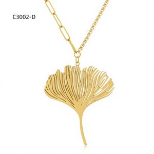สร้อยคอแฟชั่น 60+5 ซม. C3002 สำหรับผู้หญิงเครื่องประดับคุณภาพสูง - Product Image 2