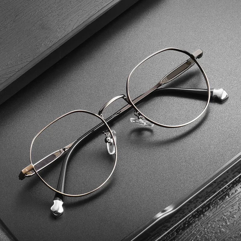 Ultra-thin Metal Material Wholesales Optical Eyewear Alloy Fashion Metal Frame Eyewear