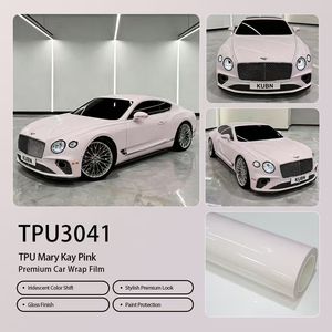 Pellicola TPU Opaca Effetto Metallo Liquido Rosa Anti-Ingiallimento, Applicazione a Umido, Alta Qualità, Specifiche USA, Disponibile <span class=keywords><strong>per</strong></span> Wrapping Completo <span class=keywords><strong>Auto</strong></span>, <span class=keywords><strong>per</strong></span> Fabbriche - Product Image 2