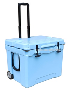 Cắm Trại Mát, <span class=keywords><strong>Ice</strong></span> Cooler Với Bánh Xe, Cá Mát - Product Image 3
