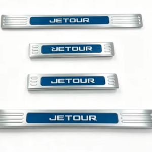 Protection de seuil de porte version basique, garniture autocollante, installation non destructive pour Jetour Traveller T2, pièces de protection de voiture - Product Image 1