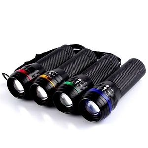 Benutzer definierte Handheld-LED-Taschenlampe Hochleistungs-Langstrecken-Taschenlampe mit wiederauf ladbarer Batterie UV-gedruckter Werbeartikel - Product Image 1