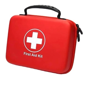 Botiquín de Primeros Auxilios Impermeable de Cuero PU con Asa Recta <span class=keywords><strong>para</strong></span> Uso Médico en Exteriores, <span class=keywords><strong>Hogar</strong></span> y Auto - Product Image 1