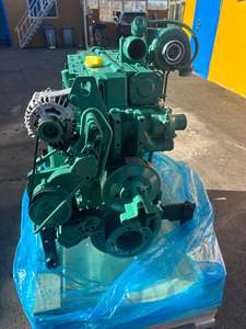 Moteur diesel vert 6,0 L refroidi par eau, démarrage électrique, multicylindre, Euro 4, haute rigidité, pour machines - Product Image 3