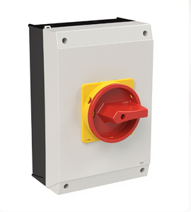 Interruptor Aislador Rotatorio MS-P3-63/I4/SVB 207343 63A IP65 Encapsulado Principal con Manija de Parada de Emergencia en Stock - Product Image 3