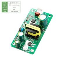 Alimentation à découpage à châssis ouvert 60W 15V 3A AC/DC, carte nue, pour applications audio, éclairage de scène, tapis roulant, industrielles, OEM, ODM