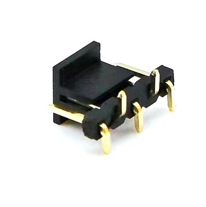Conector de pines DIN de latón de 2.0mm de paso, de una sola fila, SMT para PCB, SQ0.5mm H1.0mm 1*5P - Product Image 1