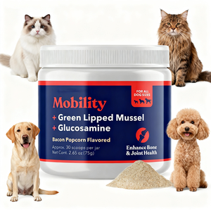 Layanan OEM pemasangan bubuk kerang hijau peliharaan meningkatkan fleksibilitas sendi dan mobilitas - Product Image 4