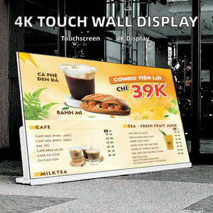 Señalización Digital 4K, Monitor Táctil Interactivo de 32 Pulgadas, Montado en Pared, Colgante para Ascensores, para Agencias, Minoristas OEM y Centros Comerciales - Product Image 2