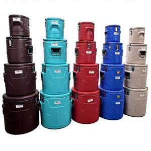 Set di 4 Contenitori Termici in Acciaio Inox per Uso Commerciale, Grande Capacità, Ecologici, per Mantenere Freschi e Caldi gli Alimenti - Product Image 1