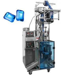 Automatische Dubbele Chambers Pva Water Oplosbare Film Pods Verpakkingsmachine Voor Vloeibare Wasserij, Floor Cleaner, Etc.