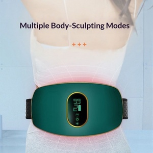 Ceinture de massage transfrontalière, appareil de massage abdominal, thérapie par la chaleur, fonctions musicales vibrantes, masseur multifonctionnel pour la maison - Product Image 5