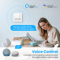 Prise murale intelligente Wi-Fi Avatto Brazil Standard 4x4 Tuya, compatible avec l'application Alexa Google Home