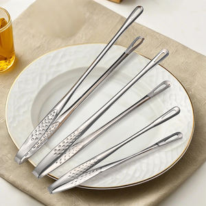 <span class=keywords><strong>Acheter</strong></span> pince alimentaire multifonctionnelle en acier inoxydable 304 pour outils de cuisine en plein air barbecue pince à nourriture pour barbecue - Product Image 3