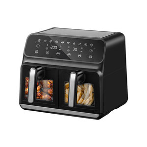 Smart Air Fryer 7L8L Double Basket Electric Smokeless With Digital Display For Home Cooking - Product Image 1
