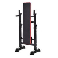 Équipement de musculation inclinable réglable OEM avec support de rangement pour haltères et rack pour squats et entraînement de musculation