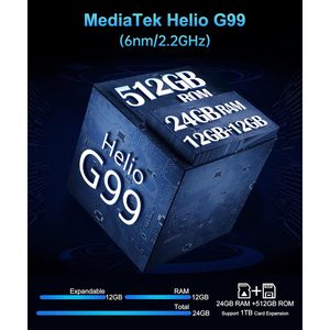 สมาร์ทโฟน 8849 Tank 2 Pro รุ่นทนทาน ขนาด 6.79 นิ้ว อัตรารีเฟรช 120Hz พร้อมโปรเจคเตอร์ในตัว ระบบปฏิบัติการ Android 14 หน่วยความจำ 512GB - Product Image 3