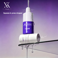 Bouteilles en plastique cosmétiques vides personnalisées de 20 ml pour soins de la peau, sérum, lotion et huile essentielle avec pompe compte-gouttes et finition mate/douce