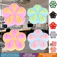 Jouet distributeur de nourriture pour animaux avec ventouse, puzzle durable en silicone pour dissimuler les friandises, pour chiens et chats, soulagement de l'anxiété