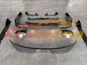 XLstyling Body Kit conversione MP nero aero Kit splitter diffusore minigonne laterali per <span class=keywords><strong>BMW</strong></span> serie 2 <span class=keywords><strong>F44</strong></span> 2 porte coupé - Product Image 5