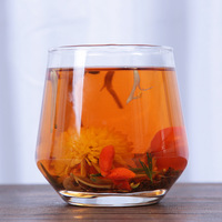 Teh Kesehatan Bozhou Kustomisasi dalam Kemasan Individu Kecil, Teh Bunga Campuran, Teh Hijau Lily, Longan, Kurma Merah, Kulit Jeruk Keprok Kering