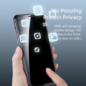 Remax Gl-35 Série Emperor 9d Protection d'écran en verre trempé anti-espion pour iPhone 13 12 - Product Image 5