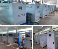 Stabilisateur de tension triphasé haute précision UL CUL CE SBW 100KVA 150KVA 200KVA Régulateur de tension automatique AVR