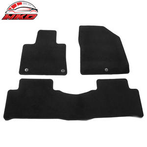 พรมปูพื้นสำหรับ Kia Sorento 4 ประตู 21-25 พรมหน้าและหลัง 3 ชิ้น - สีดำ - Product Image 1