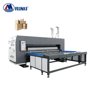 Chain Semi Automatic Flexographic Small Box Printing Machine For Corrugated