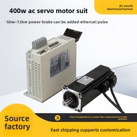 Kit de pilote de servomoteur monophasé 400W direct usine avec contrôle par impulsions/bus, incluant un servomoteur de taille 60 - En stock