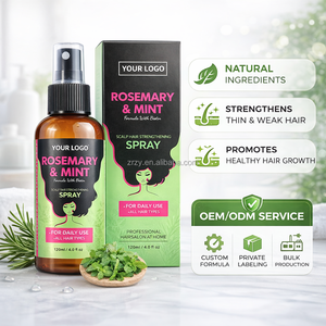 Sérum Capillaire Bio Herbal OEM pour la Repousse, Végétalien, Nourrissant, à la Menthe et au Romarin, Prévention de la Chute des Cheveux, Huile Essentielle pour la Croissance Capillaire - Product Image 1